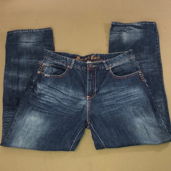 Sacred Cult men’s 38 X34 Jeans - Picture 5 of 14